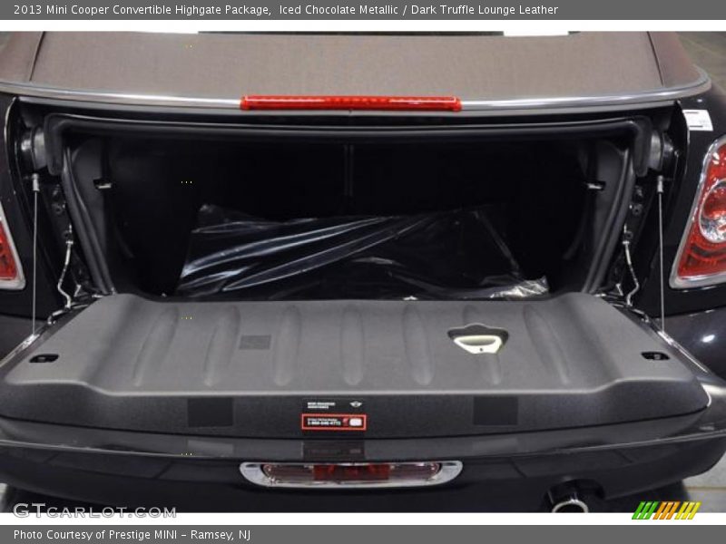  2013 Cooper Convertible Highgate Package Trunk