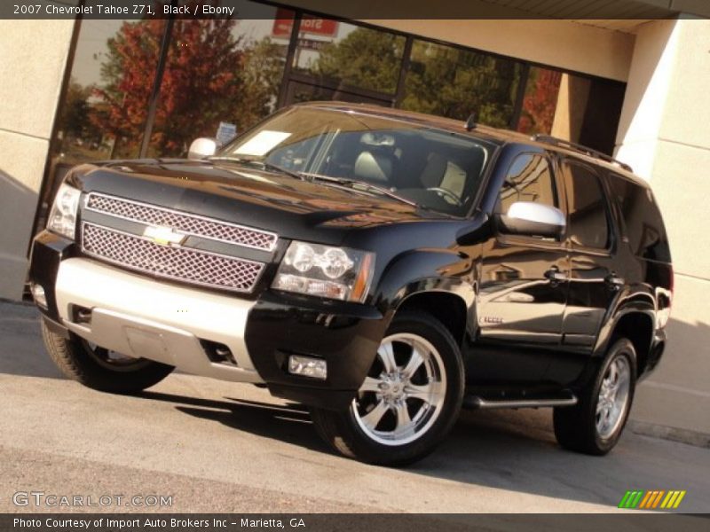 Black / Ebony 2007 Chevrolet Tahoe Z71