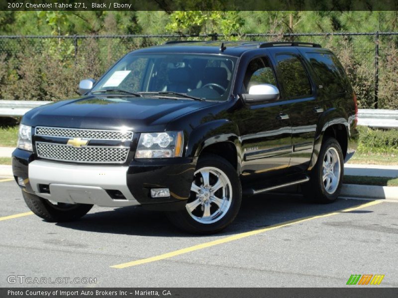 Black / Ebony 2007 Chevrolet Tahoe Z71
