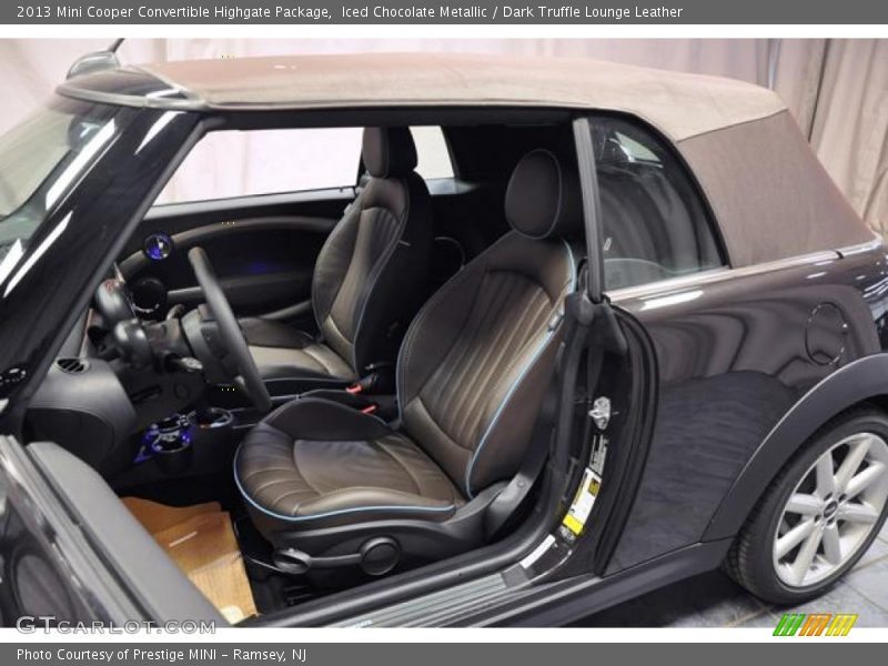  2013 Cooper Convertible Highgate Package Dark Truffle Lounge Leather Interior
