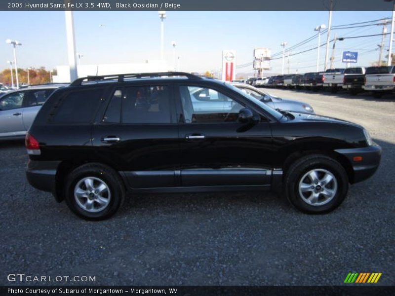 Black Obsidian / Beige 2005 Hyundai Santa Fe LX 3.5 4WD