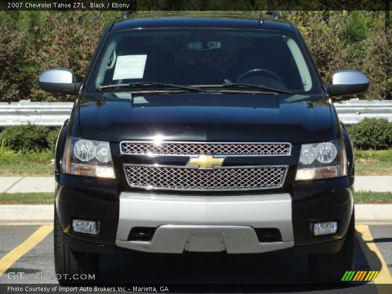 Black / Ebony 2007 Chevrolet Tahoe Z71