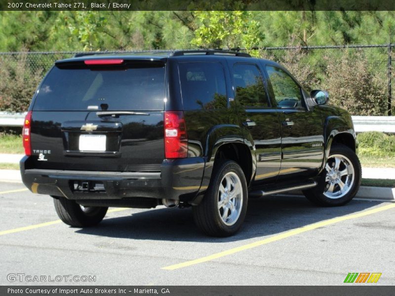 Black / Ebony 2007 Chevrolet Tahoe Z71
