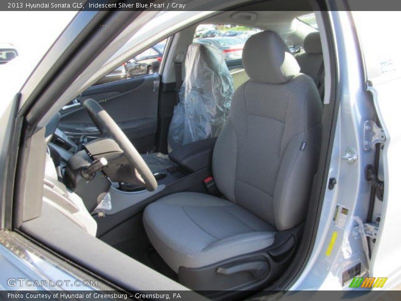 Iridescent Silver Blue Pearl / Gray 2013 Hyundai Sonata GLS