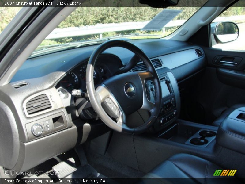 Black / Ebony 2007 Chevrolet Tahoe Z71