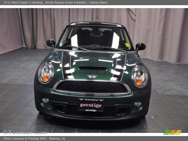 British Racing Green II Metallic / Carbon Black 2013 Mini Cooper S Hardtop