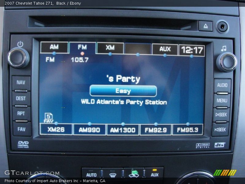 Black / Ebony 2007 Chevrolet Tahoe Z71