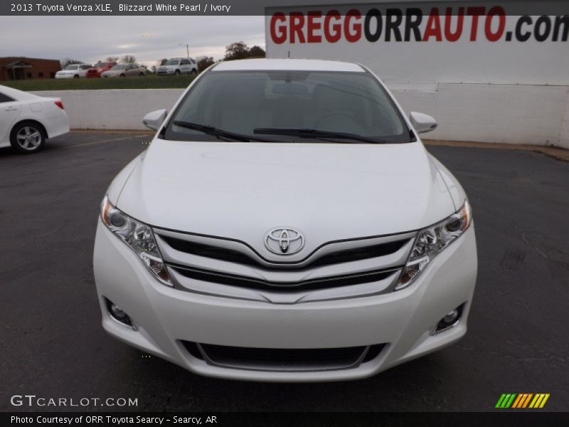 Blizzard White Pearl / Ivory 2013 Toyota Venza XLE