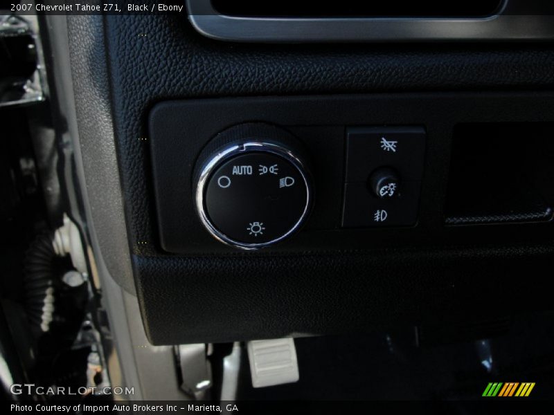 Black / Ebony 2007 Chevrolet Tahoe Z71