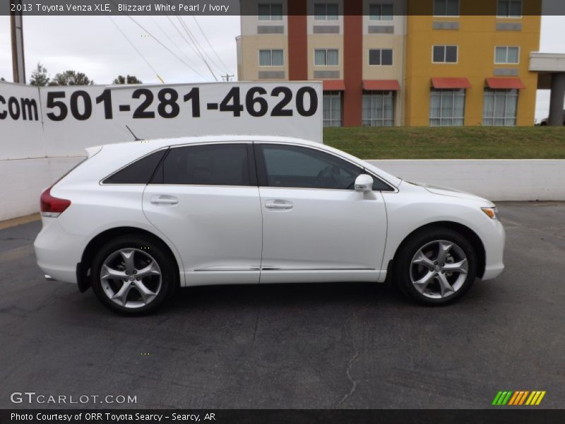 Blizzard White Pearl / Ivory 2013 Toyota Venza XLE