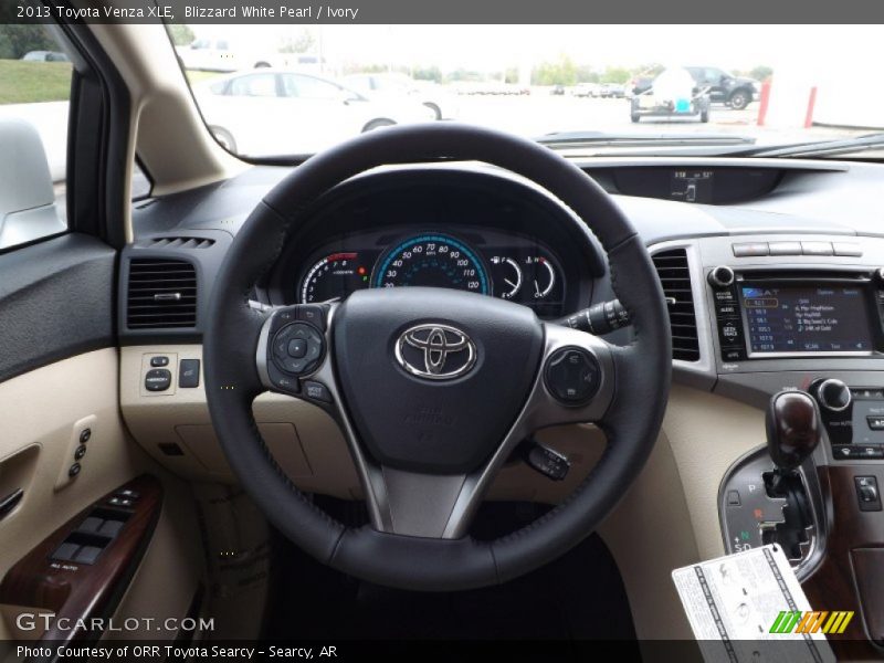 Blizzard White Pearl / Ivory 2013 Toyota Venza XLE
