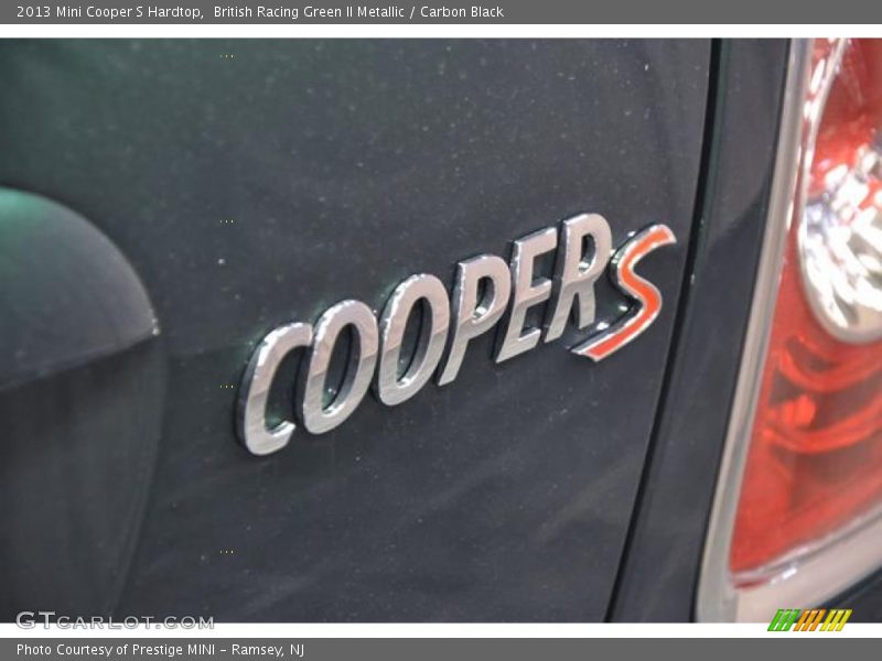 British Racing Green II Metallic / Carbon Black 2013 Mini Cooper S Hardtop