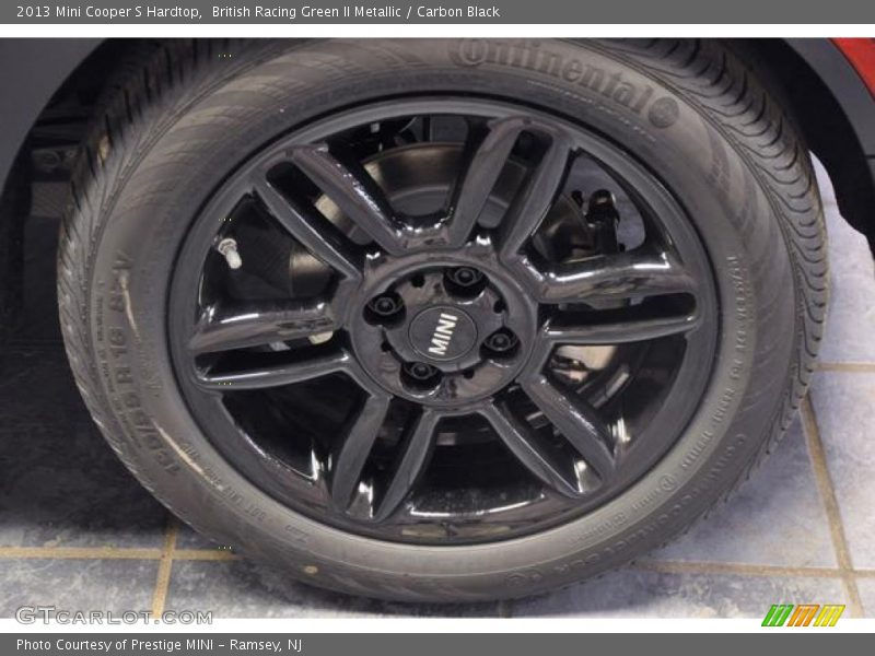 British Racing Green II Metallic / Carbon Black 2013 Mini Cooper S Hardtop