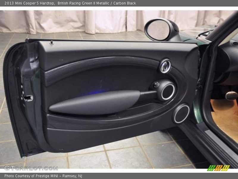 British Racing Green II Metallic / Carbon Black 2013 Mini Cooper S Hardtop