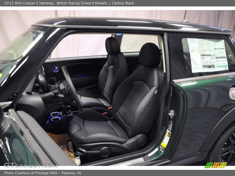  2013 Cooper S Hardtop Carbon Black Interior