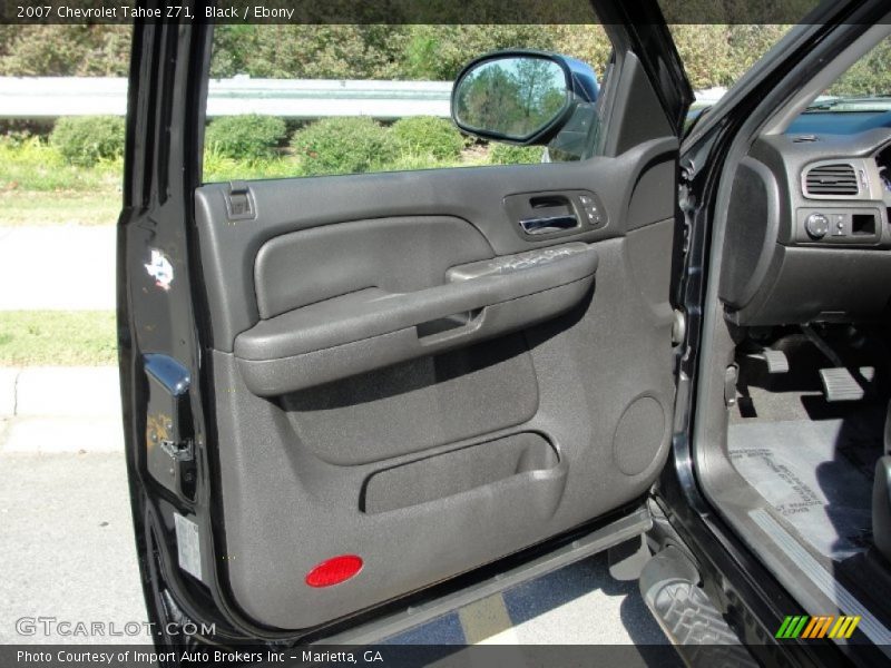 Black / Ebony 2007 Chevrolet Tahoe Z71