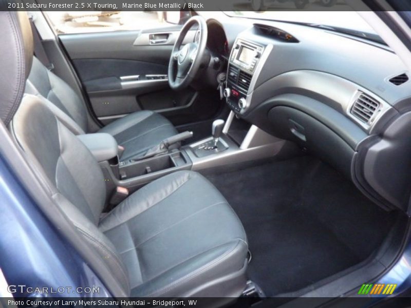 Marine Blue Metallic / Black 2011 Subaru Forester 2.5 X Touring