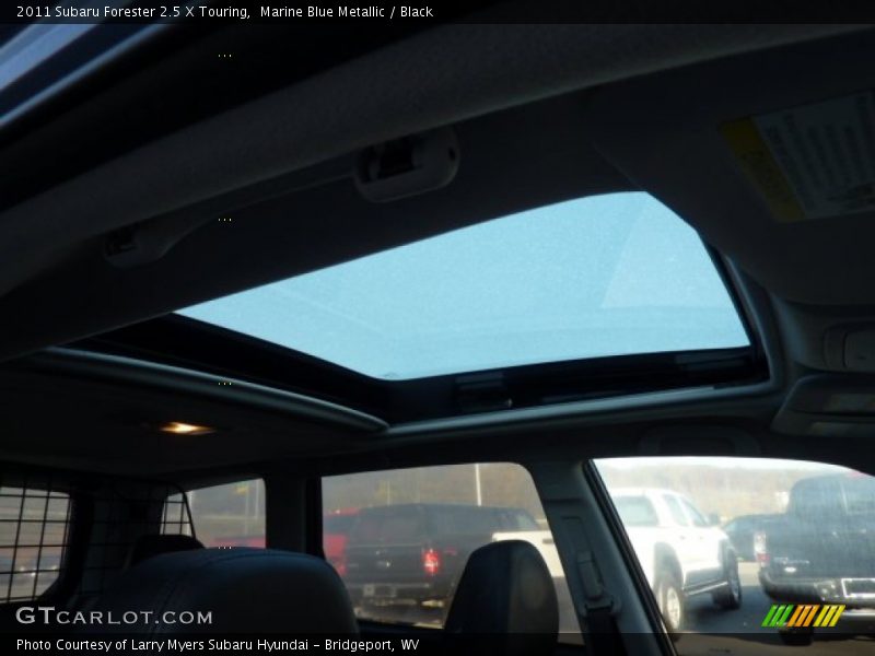 Marine Blue Metallic / Black 2011 Subaru Forester 2.5 X Touring