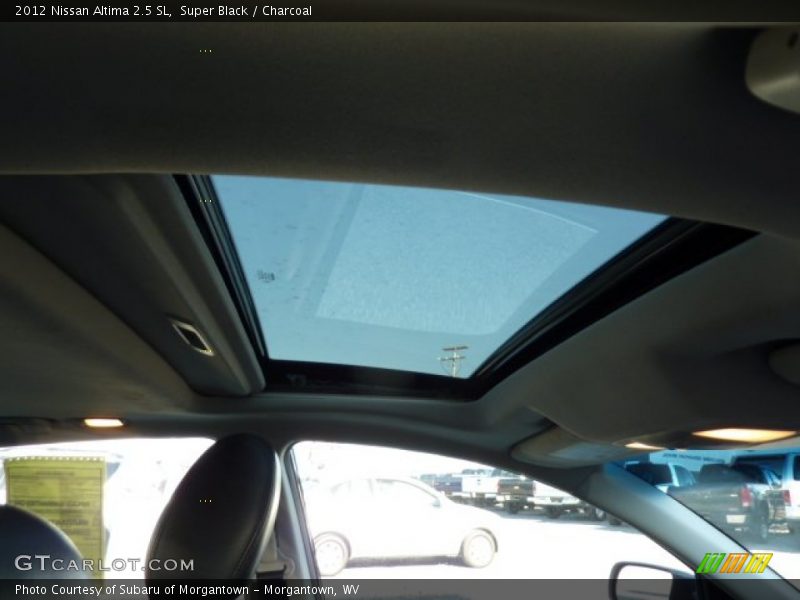 Super Black / Charcoal 2012 Nissan Altima 2.5 SL