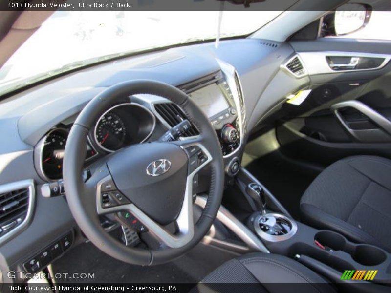 Ultra Black / Black 2013 Hyundai Veloster