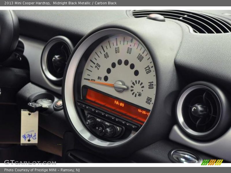 Midnight Black Metallic / Carbon Black 2013 Mini Cooper Hardtop