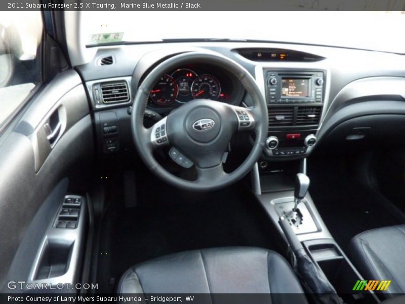 Marine Blue Metallic / Black 2011 Subaru Forester 2.5 X Touring
