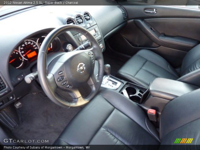 Super Black / Charcoal 2012 Nissan Altima 2.5 SL