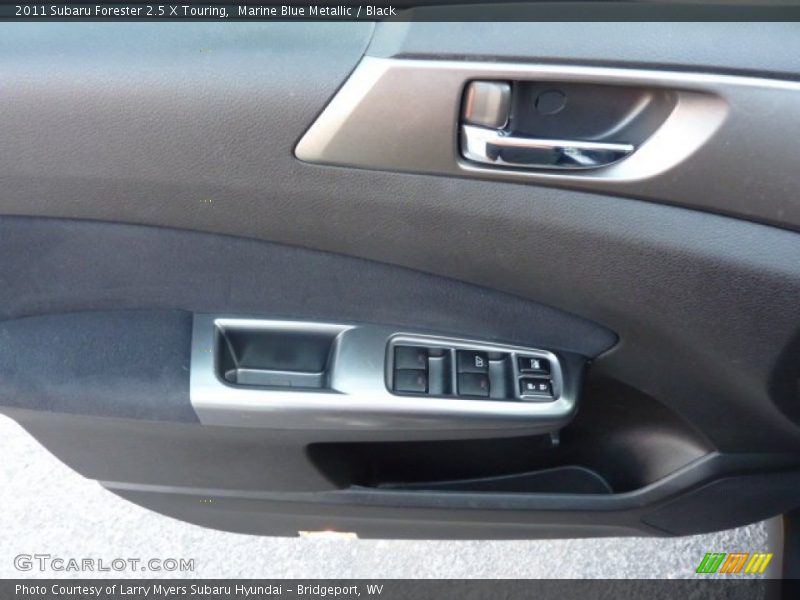 Marine Blue Metallic / Black 2011 Subaru Forester 2.5 X Touring