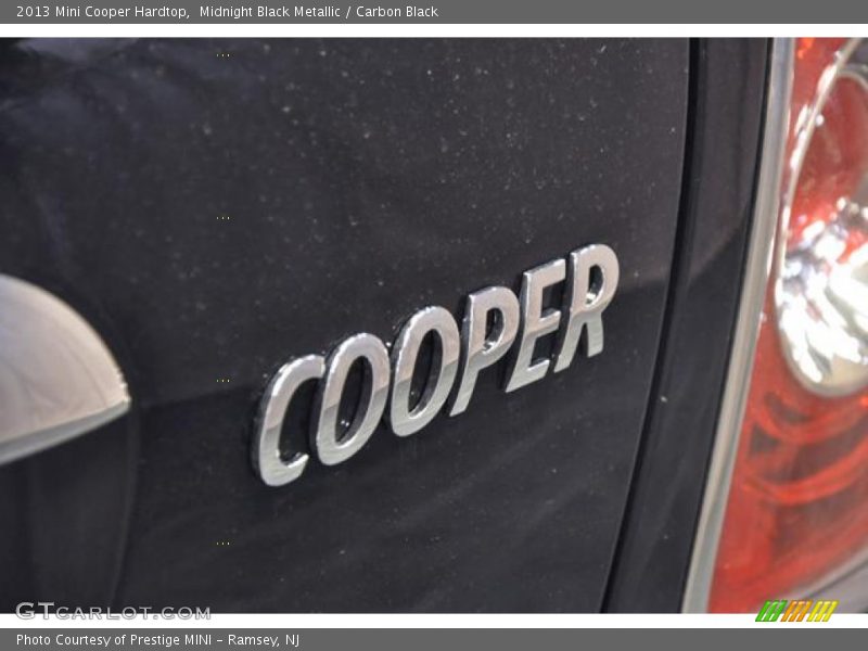 Midnight Black Metallic / Carbon Black 2013 Mini Cooper Hardtop