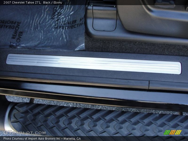 Black / Ebony 2007 Chevrolet Tahoe Z71