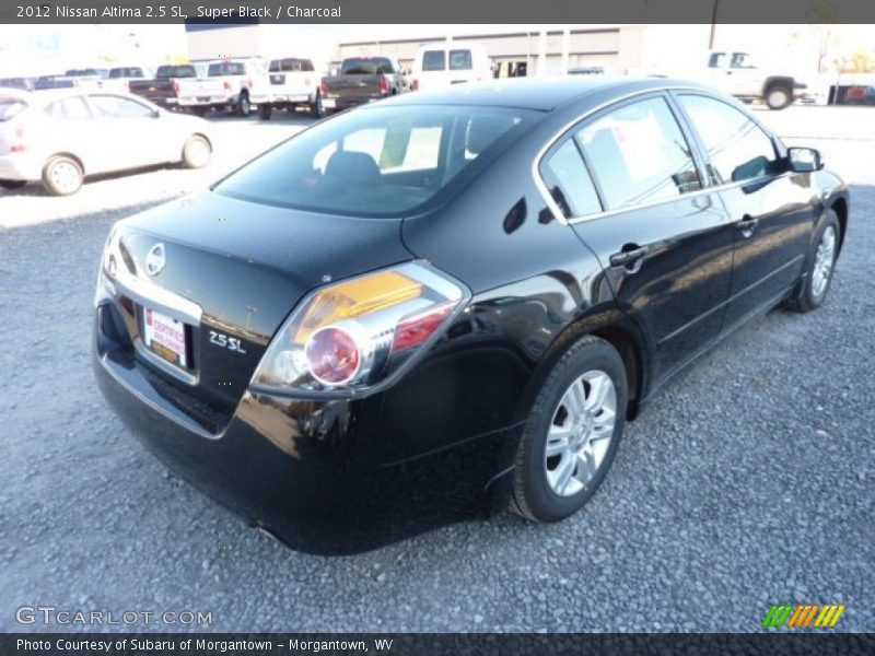 Super Black / Charcoal 2012 Nissan Altima 2.5 SL