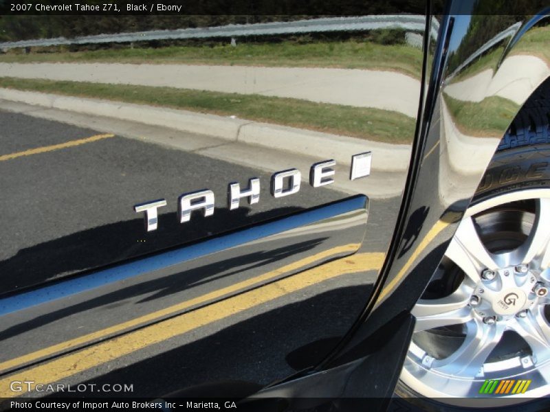 Black / Ebony 2007 Chevrolet Tahoe Z71