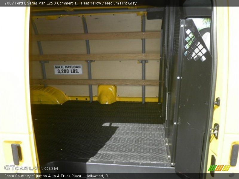 Fleet Yellow / Medium Flint Grey 2007 Ford E Series Van E250 Commercial