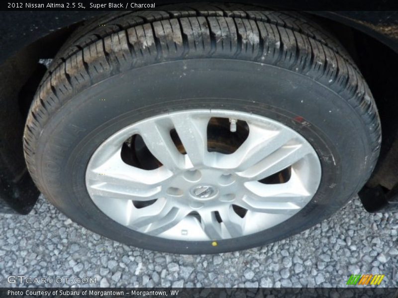 Super Black / Charcoal 2012 Nissan Altima 2.5 SL