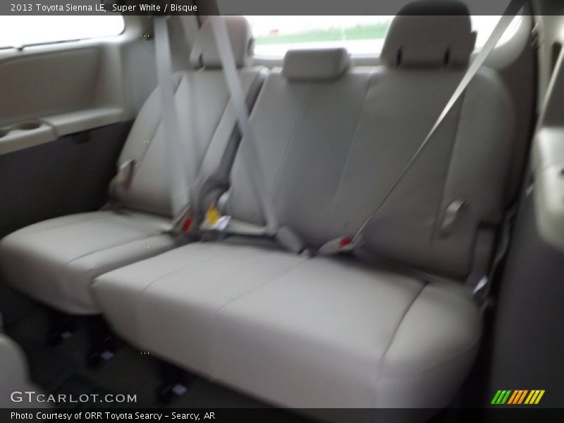 Super White / Bisque 2013 Toyota Sienna LE