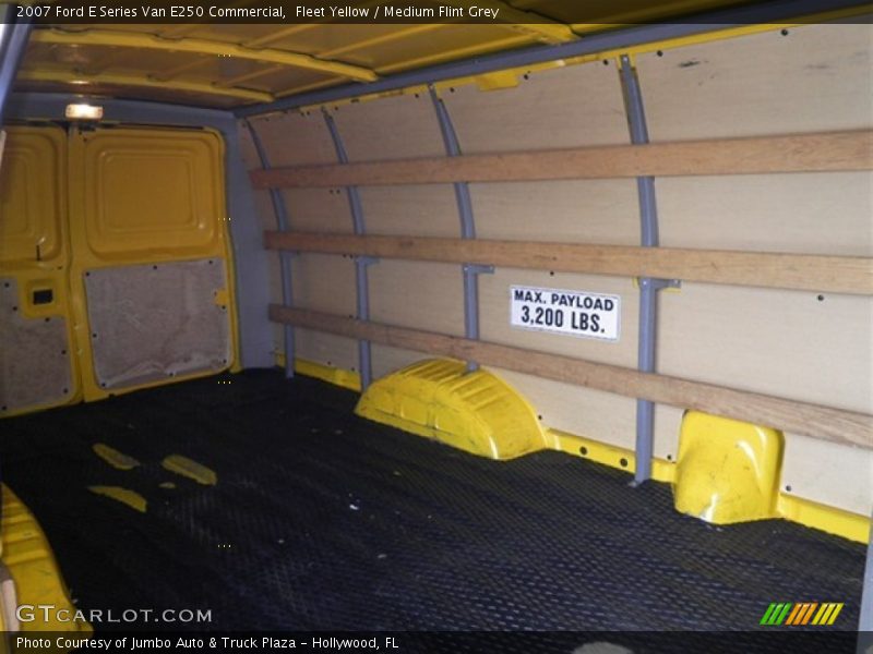 Fleet Yellow / Medium Flint Grey 2007 Ford E Series Van E250 Commercial