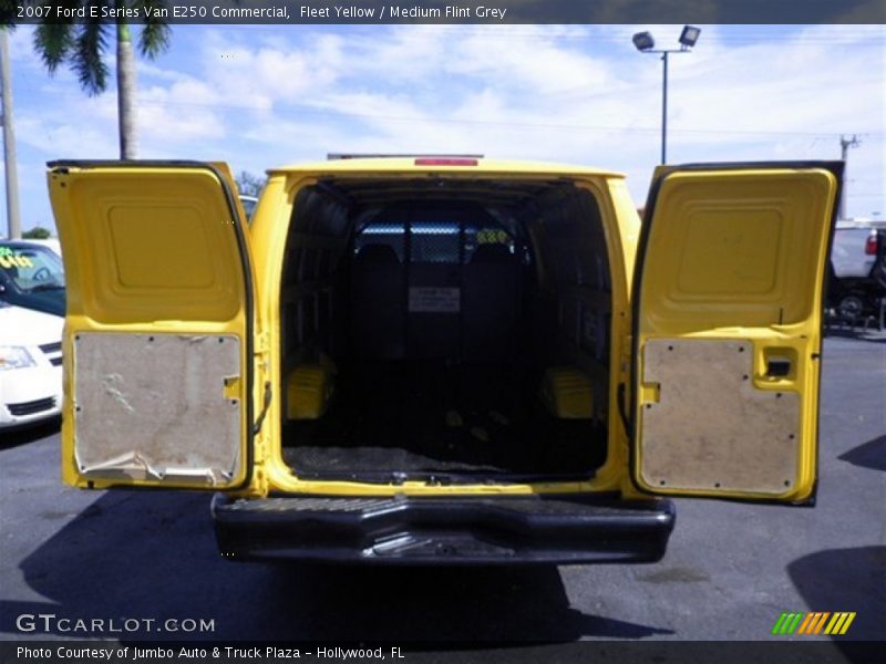 Fleet Yellow / Medium Flint Grey 2007 Ford E Series Van E250 Commercial