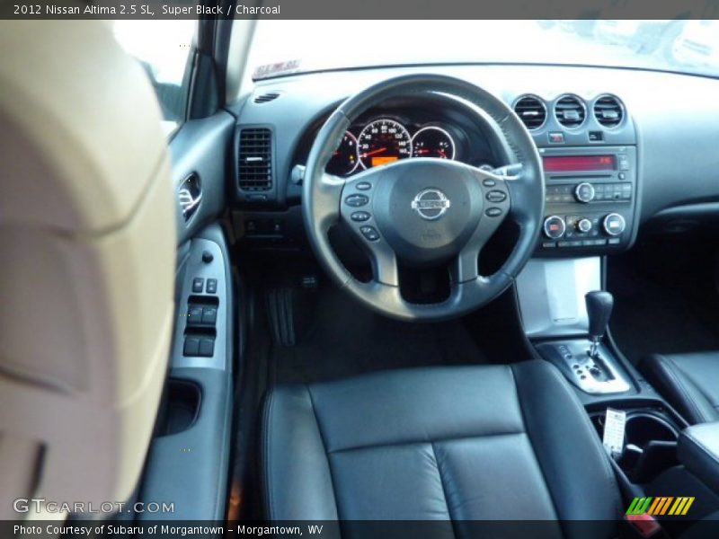 Super Black / Charcoal 2012 Nissan Altima 2.5 SL