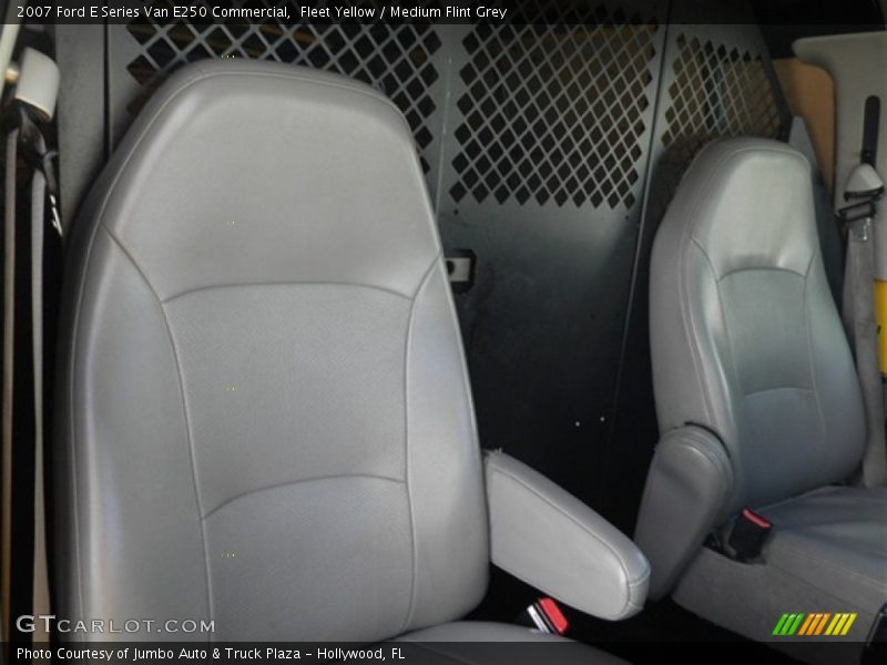 Fleet Yellow / Medium Flint Grey 2007 Ford E Series Van E250 Commercial