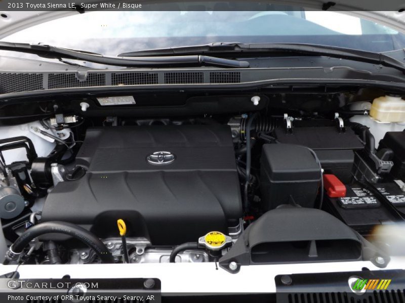 Super White / Bisque 2013 Toyota Sienna LE