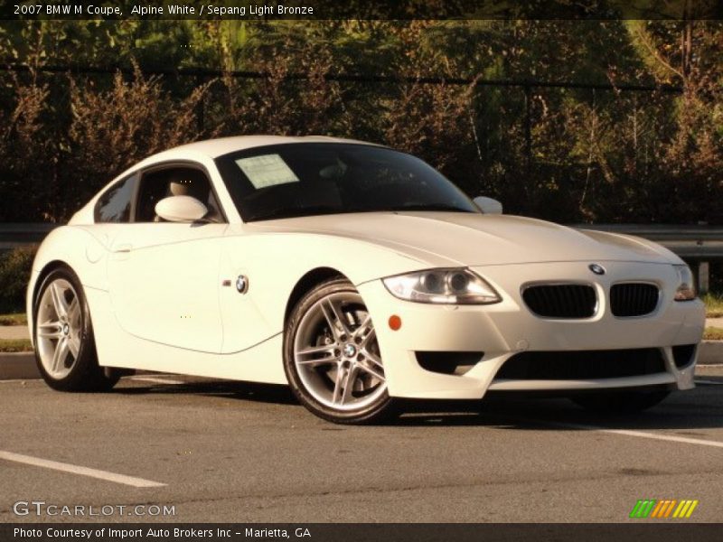Front 3/4 View of 2007 M Coupe
