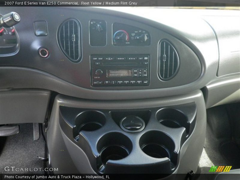 Fleet Yellow / Medium Flint Grey 2007 Ford E Series Van E250 Commercial