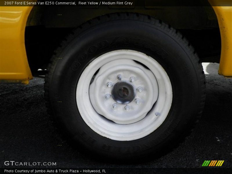 Fleet Yellow / Medium Flint Grey 2007 Ford E Series Van E250 Commercial