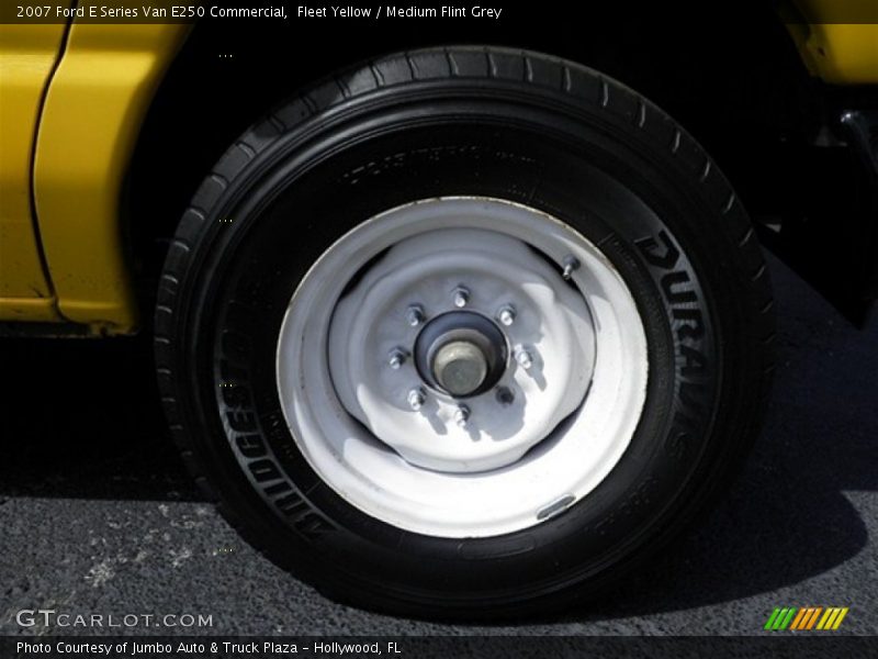 Fleet Yellow / Medium Flint Grey 2007 Ford E Series Van E250 Commercial
