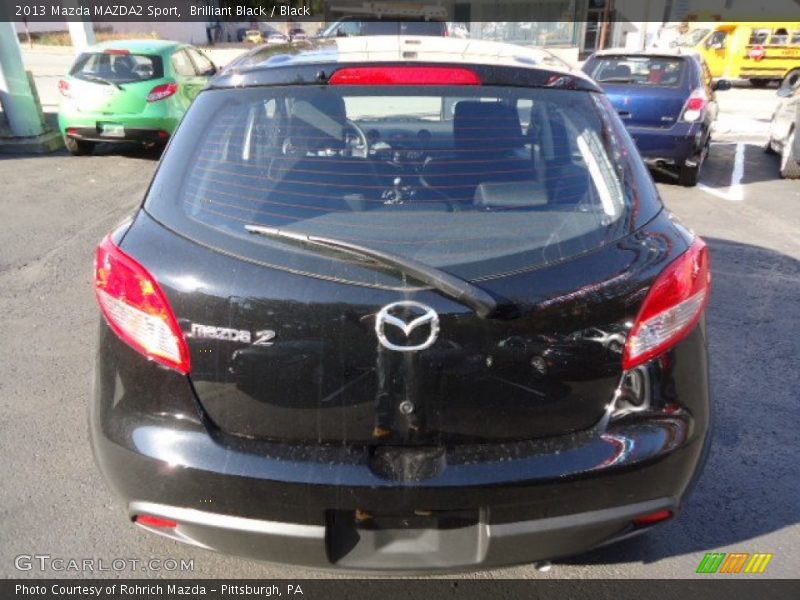 Brilliant Black / Black 2013 Mazda MAZDA2 Sport