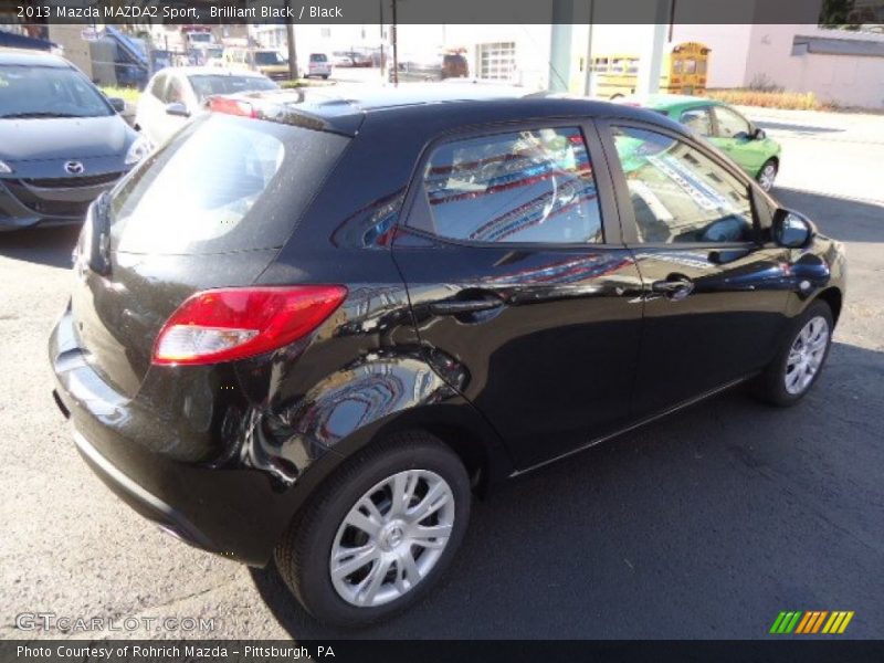 Brilliant Black / Black 2013 Mazda MAZDA2 Sport