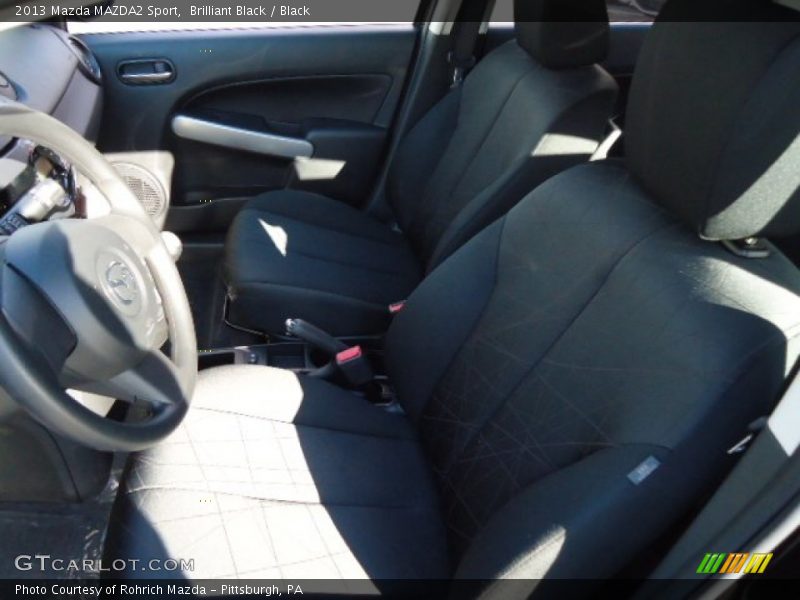 Brilliant Black / Black 2013 Mazda MAZDA2 Sport