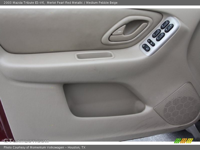 Merlot Pearl Red Metallic / Medium Pebble Beige 2003 Mazda Tribute ES-V6