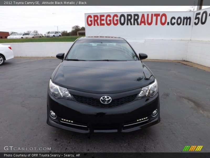 Attitude Black Metallic / Black 2012 Toyota Camry SE
