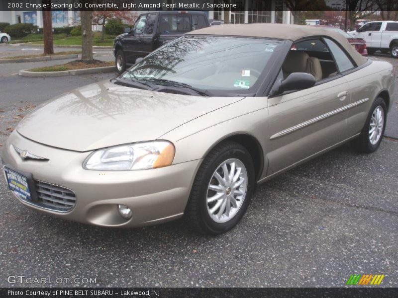 Front 3/4 View of 2002 Sebring LXi Convertible